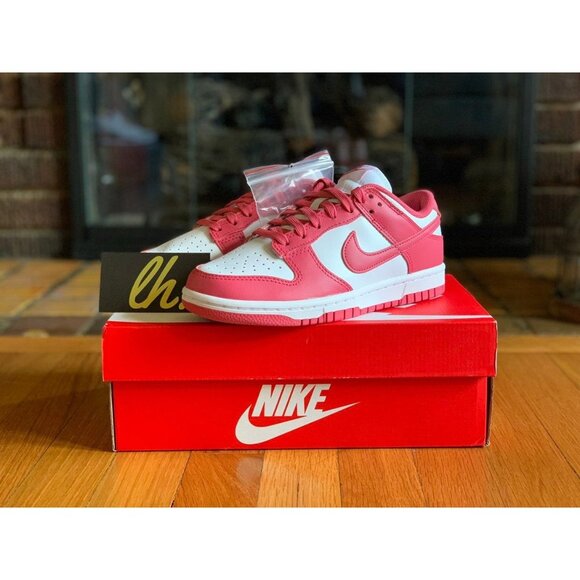 Size 5.5 W Nike Dunk Low "Archeo Pink" - Picture 2 of 5